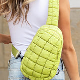 Skyler Quilted Puffer Sling - Beach Babes Beachwear - Fort Lauderdale