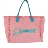 Chic Oversized Fringe Tote for Beach Wear Adventures - Beach Babes Beachwear - Fort Lauderdale