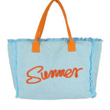 Chic Oversized Fringe Tote for Beach Wear Adventures - Beach Babes Beachwear - Fort Lauderdale