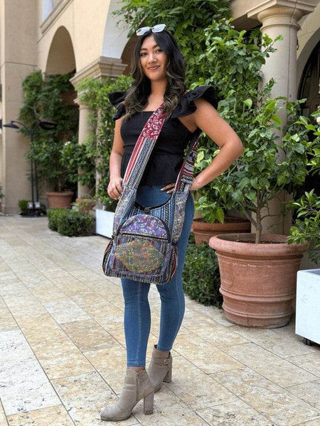 Butterfly Design Hobo Bag for Beach Wear - Beach Babes Beachwear - Fort Lauderdale