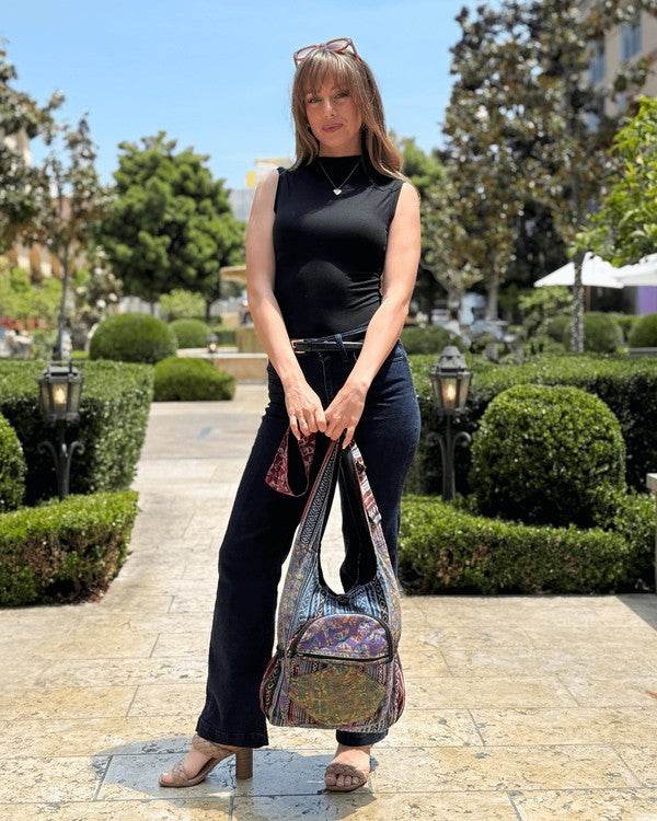 Butterfly Design Hobo Bag for Beach Wear - Beach Babes Beachwear - Fort Lauderdale
