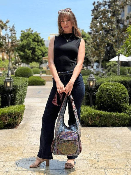 Butterfly Design Hobo Bag for Beach Wear - Beach Babes Beachwear - Fort Lauderdale
