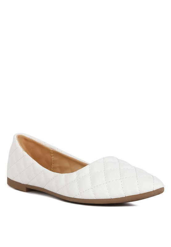 Quilted Designer Chanel Flats - Beach Babes Beachwear - Fort Lauderdale