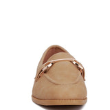 Jagger Horsebit Tan Flat Loafers - Beach Babes Beachwear - Fort Lauderdale