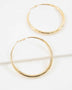 Gold Hoop Earrings - Beach Babes Beachwear - Fort Lauderdale