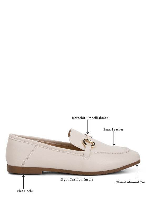 Finola Horsebit Loafers: Stylish & Embellished - Beach Babes Beachwear - Fort Lauderdale