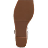 Mason Tan Buckle Wedge Heel Espadrilles - Beach Babes Beachwear - Fort Lauderdale