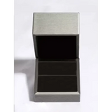 Empty gray jewelry box suitable for 6 Carat Drop Earrings by Trendsi