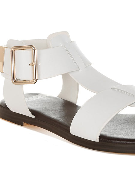 Stylish Gladiator Flats Sandals for Ladies - Beach Babes Beachwear - Fort Lauderdale