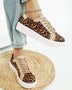 Studded Leopard Sneakers - Beach Babes Beachwear - Fort Lauderdale