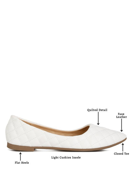 Quilted Designer Chanel Flats - Beach Babes Beachwear - Fort Lauderdale