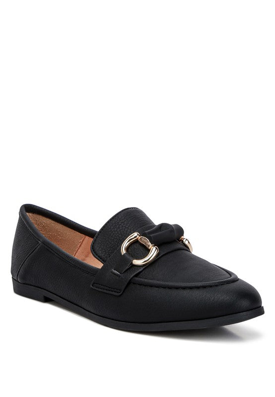 Horsebit Designer Leather Loafers - Beach Babes Beachwear - Fort Lauderdale