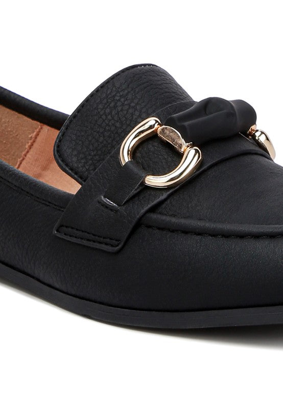 Horsebit Designer Leather Loafers - Beach Babes Beachwear - Fort Lauderdale