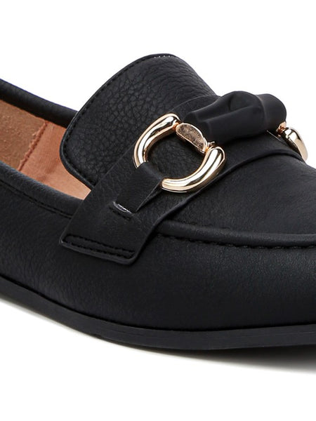 Horsebit Designer Leather Loafers - Beach Babes Beachwear - Fort Lauderdale