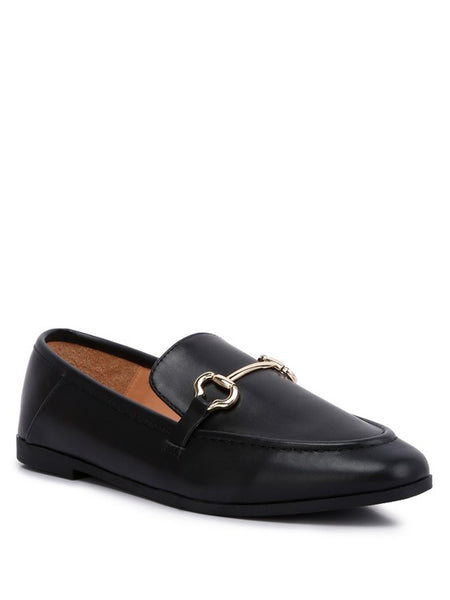 Talula Horsebit Faux Leather Loafers - Beach Babes Beachwear - Fort Lauderdale