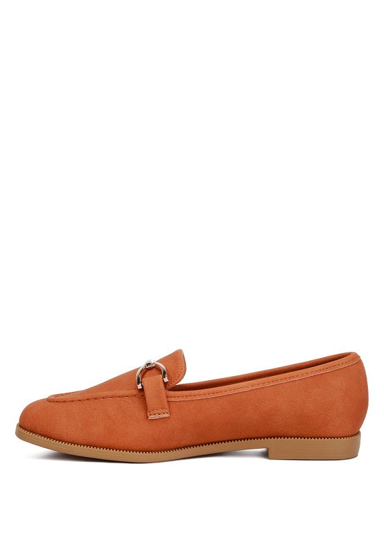 Jagger Horsebit Tan Flat Loafers - Beach Babes Beachwear - Fort Lauderdale