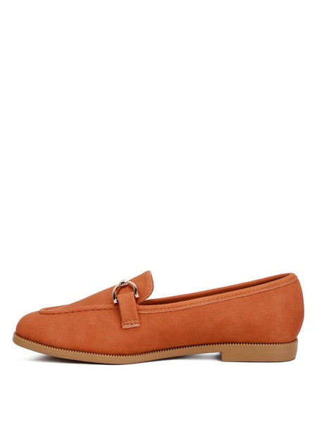 Jagger Horsebit Tan Flat Loafers - Beach Babes Beachwear - Fort Lauderdale