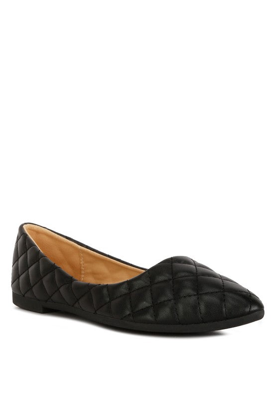 Quilted Designer Chanel Flats - Beach Babes Beachwear - Fort Lauderdale