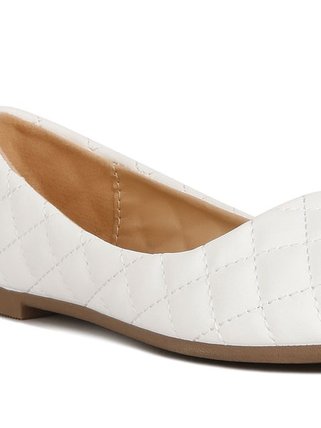 Quilted Designer Chanel Flats - Beach Babes Beachwear - Fort Lauderdale