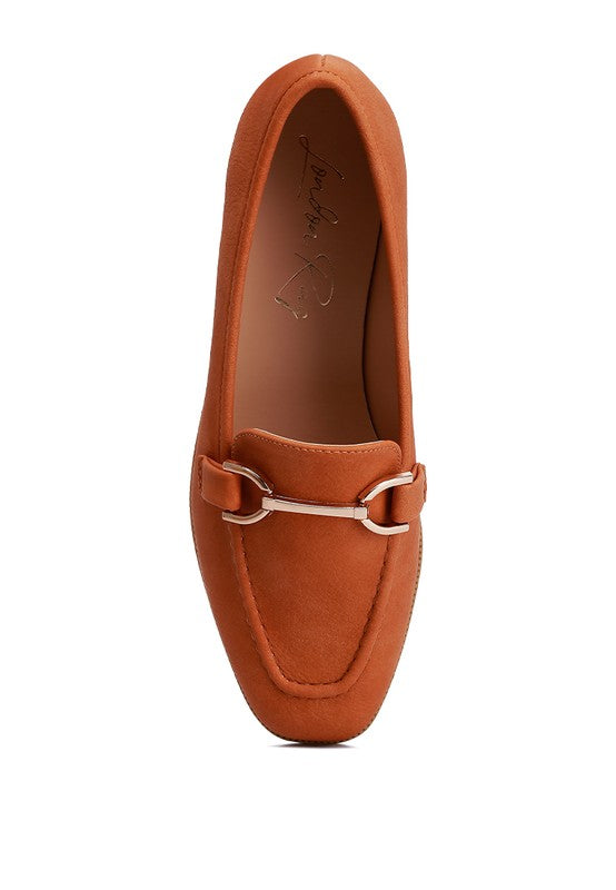 Jagger Horsebit Tan Flat Loafers - Beach Babes Beachwear - Fort Lauderdale