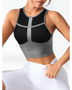 Color Block Round Neck Active Tank - Beach Babes Beachwear - Fort Lauderdale