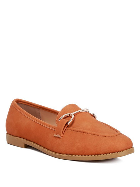 Jagger Horsebit Tan Flat Loafers - Beach Babes Beachwear - Fort Lauderdale
