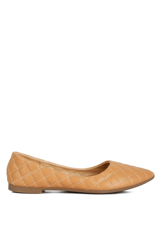Quilted Designer Chanel Flats - Beach Babes Beachwear - Fort Lauderdale