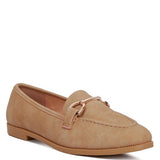 Jagger Horsebit Tan Flat Loafers - Beach Babes Beachwear - Fort Lauderdale
