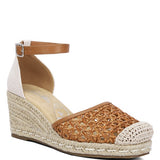 Mason Tan Buckle Wedge Heel Espadrilles - Beach Babes Beachwear - Fort Lauderdale
