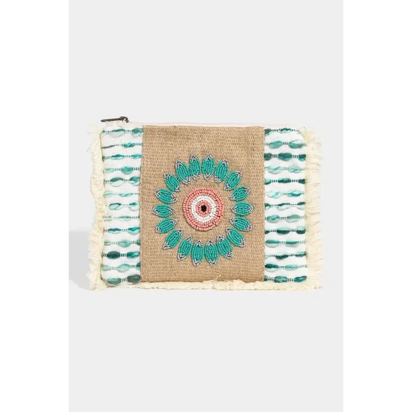 Turquoise Cosmetic Bag - Beach Babes Beachwear - Fort Lauderdale