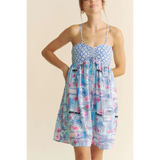 Light Blue Super Cute Beach Romper - Beach Babes Beachwear - Fort Lauderdale