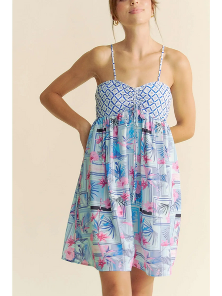 Light Blue Super Cute Beach Romper - Beach Babes Beachwear - Fort Lauderdale