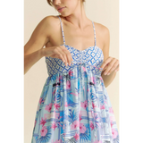 Light Blue Super Cute Beach Romper - Beach Babes Beachwear - Fort Lauderdale