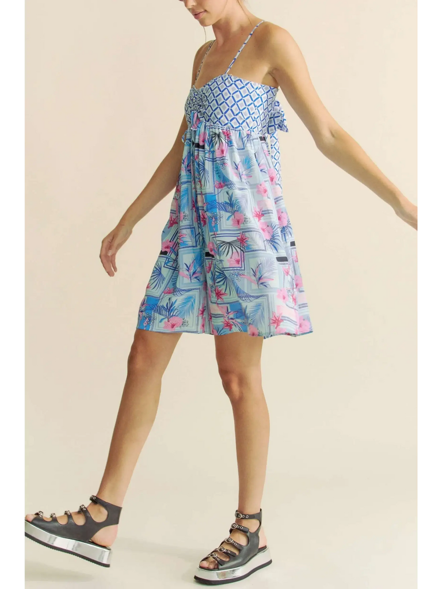 Light Blue Super Cute Beach Romper - Beach Babes Beachwear - Fort Lauderdale