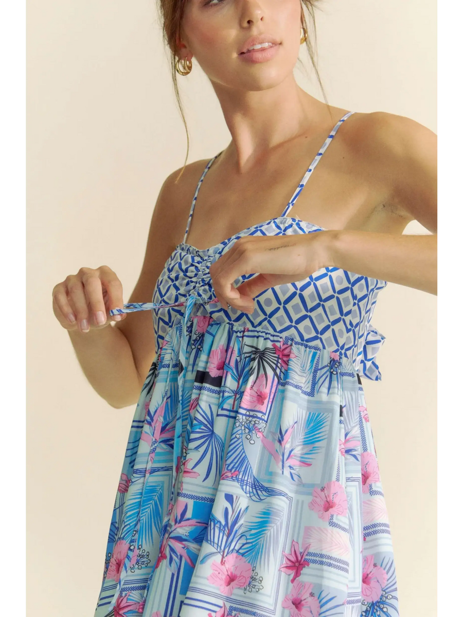 Light Blue Super Cute Beach Romper - Beach Babes Beachwear - Fort Lauderdale
