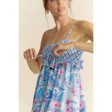 Light Blue Super Cute Beach Romper - Beach Babes Beachwear - Fort Lauderdale