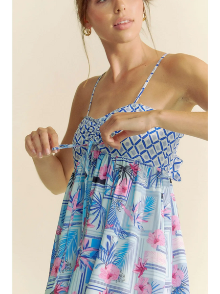 Light Blue Super Cute Beach Romper - Beach Babes Beachwear - Fort Lauderdale