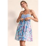 Light Blue Super Cute Beach Romper - Beach Babes Beachwear - Fort Lauderdale
