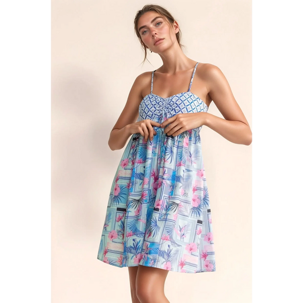Light Blue Super Cute Beach Romper - Beach Babes Beachwear - Fort Lauderdale