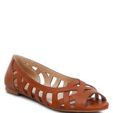 Chic Woven Peep Toe Flat Sandals - Beach Babes Beachwear - Fort Lauderdale