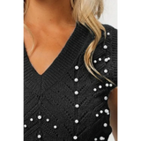 Sleeveless Black Beach Top for Ladies - Beach Babes Beachwear - Fort Lauderdale
