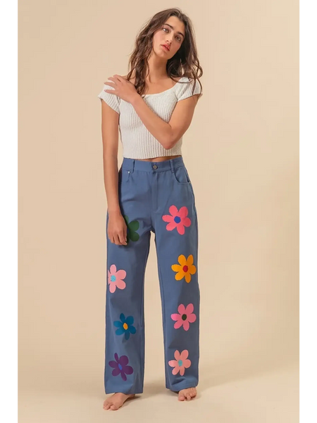 Fun Denim Straight Leg Jeans - Beach Babes Beachwear - Fort Lauderdale
