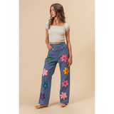 Fun Denim Straight Leg Jeans - Beach Babes Beachwear - Fort Lauderdale