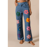 Fun Denim Straight Leg Jeans - Beach Babes Beachwear - Fort Lauderdale