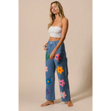 Fun Denim Straight Leg Jeans - Beach Babes Beachwear - Fort Lauderdale