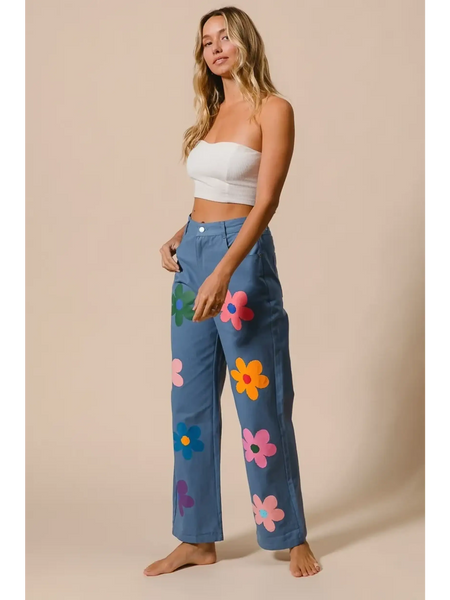 Fun Denim Straight Leg Jeans - Beach Babes Beachwear - Fort Lauderdale