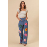 Fun Denim Straight Leg Jeans - Beach Babes Beachwear - Fort Lauderdale