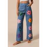 Fun Denim Straight Leg Jeans - Beach Babes Beachwear - Fort Lauderdale