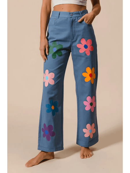 Fun Denim Straight Leg Jeans - Beach Babes Beachwear - Fort Lauderdale