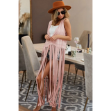 Bush Fringe Duster Vest - Beach Babes Beachwear - Fort Lauderdale